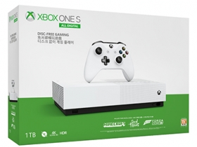 無光碟機：Xbox One S 數位版 5 月 8 號正式販售