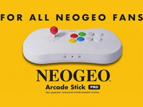 直接內建 20 款經典遊戲！SNK 推大型電玩機台造型搖桿 NEOGEO Arcade Stick Pro