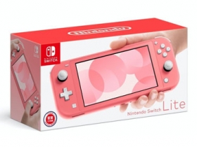 Nintendo Switch Lite 新增「珊瑚」色，動物森友會款式主機準備開賣