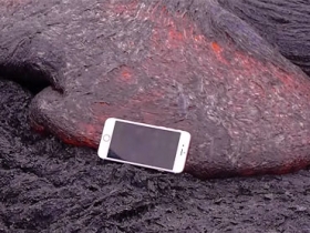 殘暴測試！把 iPhone 6s 放在熔岩上會怎樣？