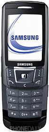 Samsung SGH-D908 介紹圖片