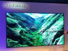「The Wall」是一款以 Micro LED 模組拼接而成的 146 吋電視牆
