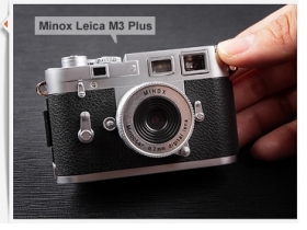 極致工藝絕版重現，木盒典藏 Minox Leica M3 Plus