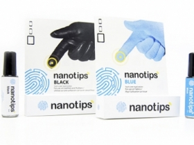 只要有了 Nanotips，任何手套都能玩觸控