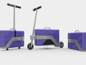 Commute-Case：可變手提箱的超酷電動腳踏車