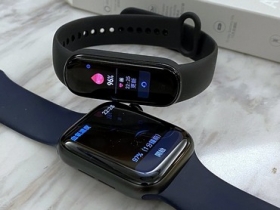 血氧偵測功能 Amazfit Band 5手環 與Apple Watch 6實測PK