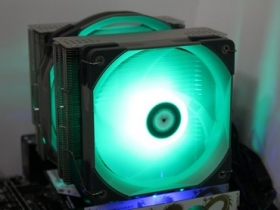 索摩樂Thermalright Frost Spirit 140/RGB雙塔型散熱器-雙塔雙風扇，壓制Intel Core i9-10900K輕鬆寫意