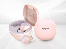 HTC 真無線藍牙耳機　推櫻花粉新色