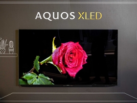 夏普在日本揭曉新款AQUOS XLED 65吋電視，預計4月在台灣市場推出