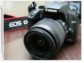 一萬五晉升 DSLR 玩家　Canon EOS 1000D