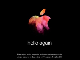 Mac 再來！Apple 確定 10/27 辦發表會，主題是「Hello Again」