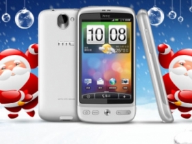 HTC Desire 白色聖誕限定款　延續冬日浪漫