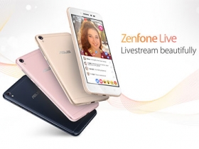 華碩推 ZenFone Live 直播美顏機