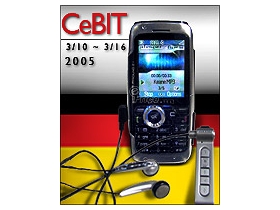 2005 漢諾威 CeBIT 展／Alcatel S853 壓軸發威