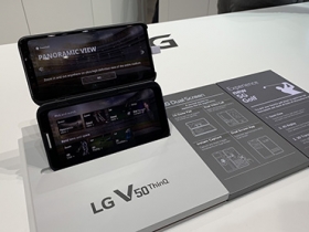 MWC 2019 新機直擊：LG V50 ThinQ + Dual Screen 雙螢幕玩法更多樣