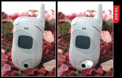 春夏新話題　VK 800 引領手機白色新潮流