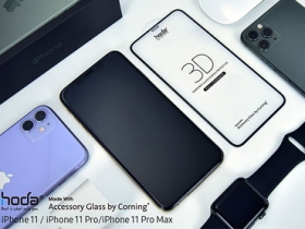 iPhone 11 系列頂尖卓越的呵護：hoda 康寧 AGBC 玻璃貼