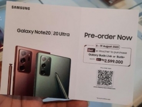 三星 Note 20 Ultra 傳最快 8/6 接受預訂　送 Galaxy Buds Live 耳機？