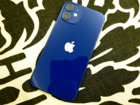 iPhone 12 mini 藍色首發開箱分享
