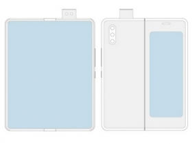 小米申請一款類似 Galaxy Fold 的螢幕可凹折手機設計專利，換上升降鏡頭模組
