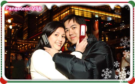 Panasonic VS6 情侶美機　雙色迎聖誕
