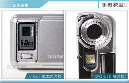 剖析 g-Cam、DV2　國產高階照相手機揭密