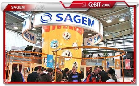【 CeBIT 展】Sagem 重整旗鼓　捲土再戰