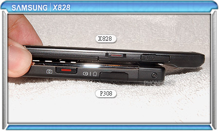 6.9 mm！　Samsung X828 世界第一薄！