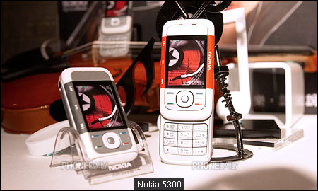 音樂手機攻防戰　Nokia 5300、5200 帶頭下殺