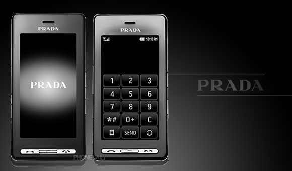 全觸控螢幕　LG、PRADA 精品手機三月登台