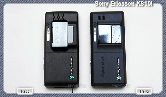照相機王比一比　SE K810i VS. K800i