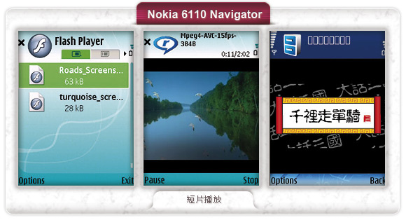 HSDPA 導航兵　試玩 Nokia 6110 Navigator