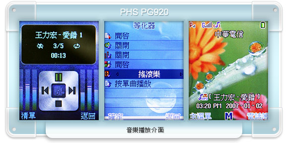 雙門號 MP3 薄機　PHS PG920 三色實測