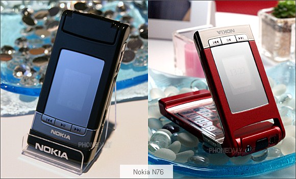 玩型．玩色．玩高貴　Nokia N76 絕魅發表