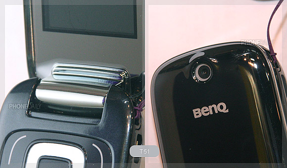 BenQ 全新鏡面雙機　T51、T33 展場試玩