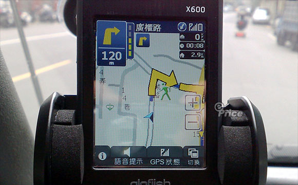 羽量級 GPS 手機　glofiish X600 開箱 + 道路實戰