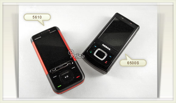 音樂、拍照大不同　Nokia 5610 vs. 6500 Slide