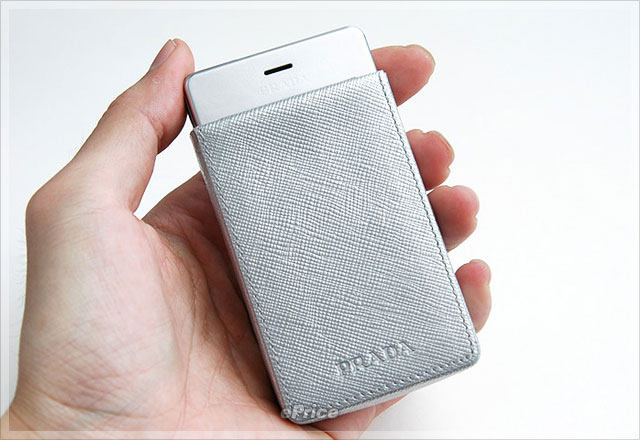 LG x Prada 貴族手機　奢華銀版開箱寫真