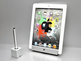 【贈獎】Just Mobile iPad 極簡金屬壁掛架、觸控筆