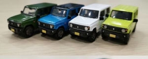 一次開四台~Suzuki Jimny 轉蛋分享