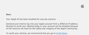 Apple ID 詐騙案再起，小心假冒官方的 Email