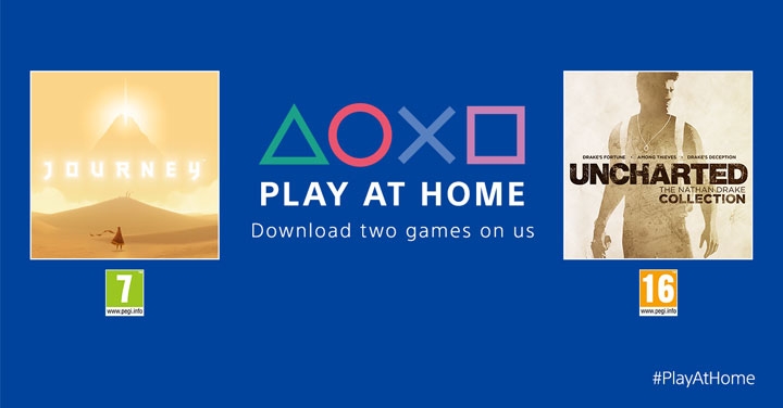 Sony 推「Play At Home」活動！送玩家免費遊戲、提供千萬美元幫助遊戲開發商