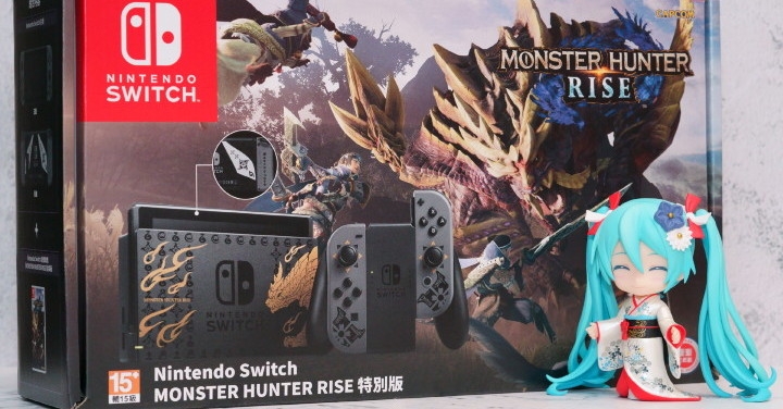 一起來狩獵吧！「Nintendo Switch 魔物獵人 崛起 特別版」開箱！