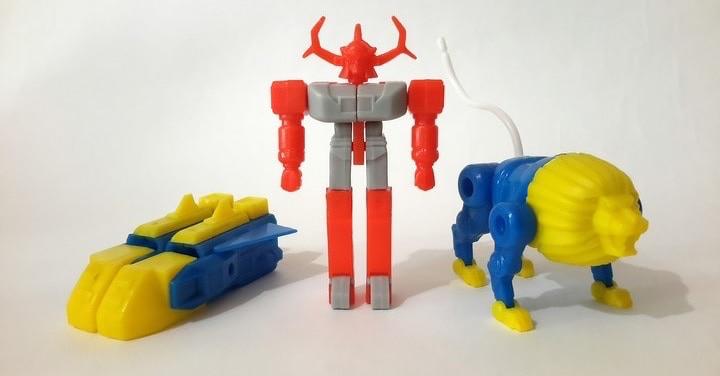 【北府盒玩】1980年代未來合體巨獸王台版玩具