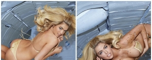 超模 Kate Upton 好辣！無重力狀態一樣超性感