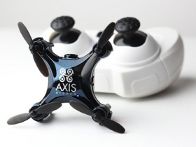 全球最迷你空拍機，Axis Vidius 比手掌還小！