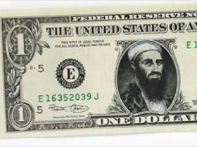老外惡搞美鈔，華盛頓總統變成賓拉登！