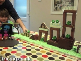 好吃、可愛還能拿來玩的 Angry Birds 蛋糕 