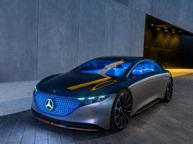 M.Benz Vision EQS：賓士 S 級電動豪華房車 能跑 700 公里