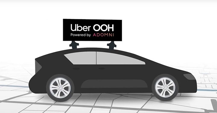 創造全新營收機會？Uber 開始測試車頂廣告業務